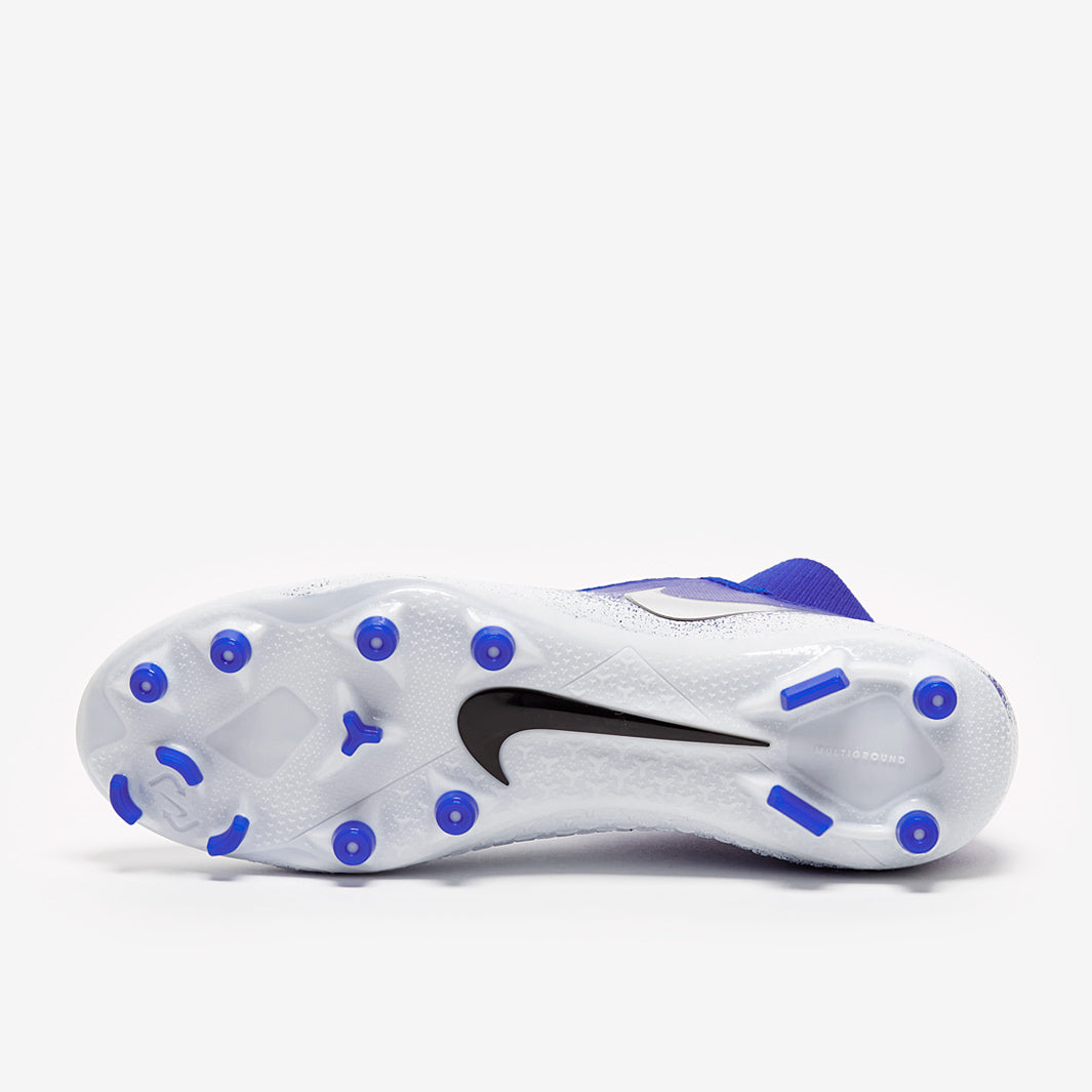 Nike Phantom VSN Academy DF FG/MG - Racer Blue/Chrome/White - Firm