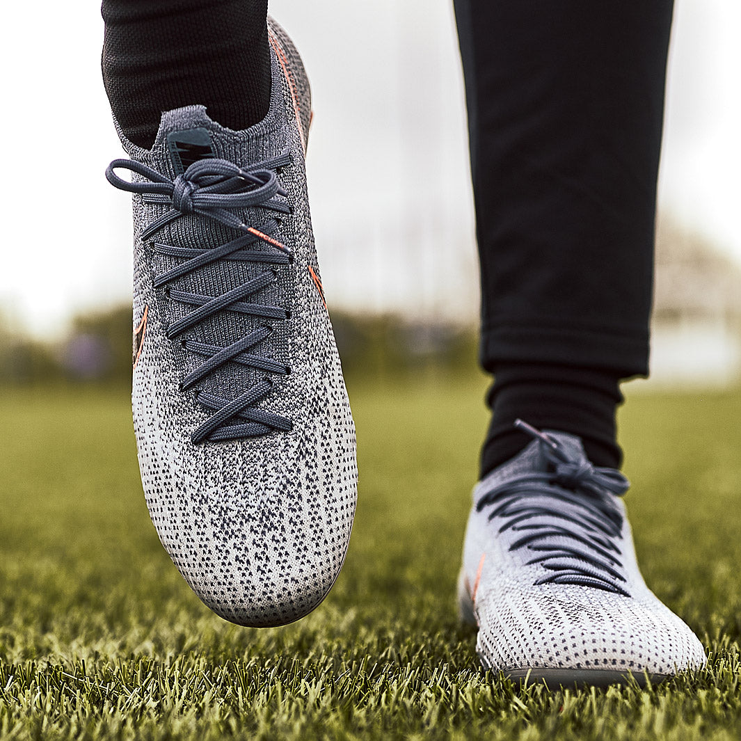 Nike Mercurial Vapor XII Elite FG - Wolf Grey/Black/Armory Blue