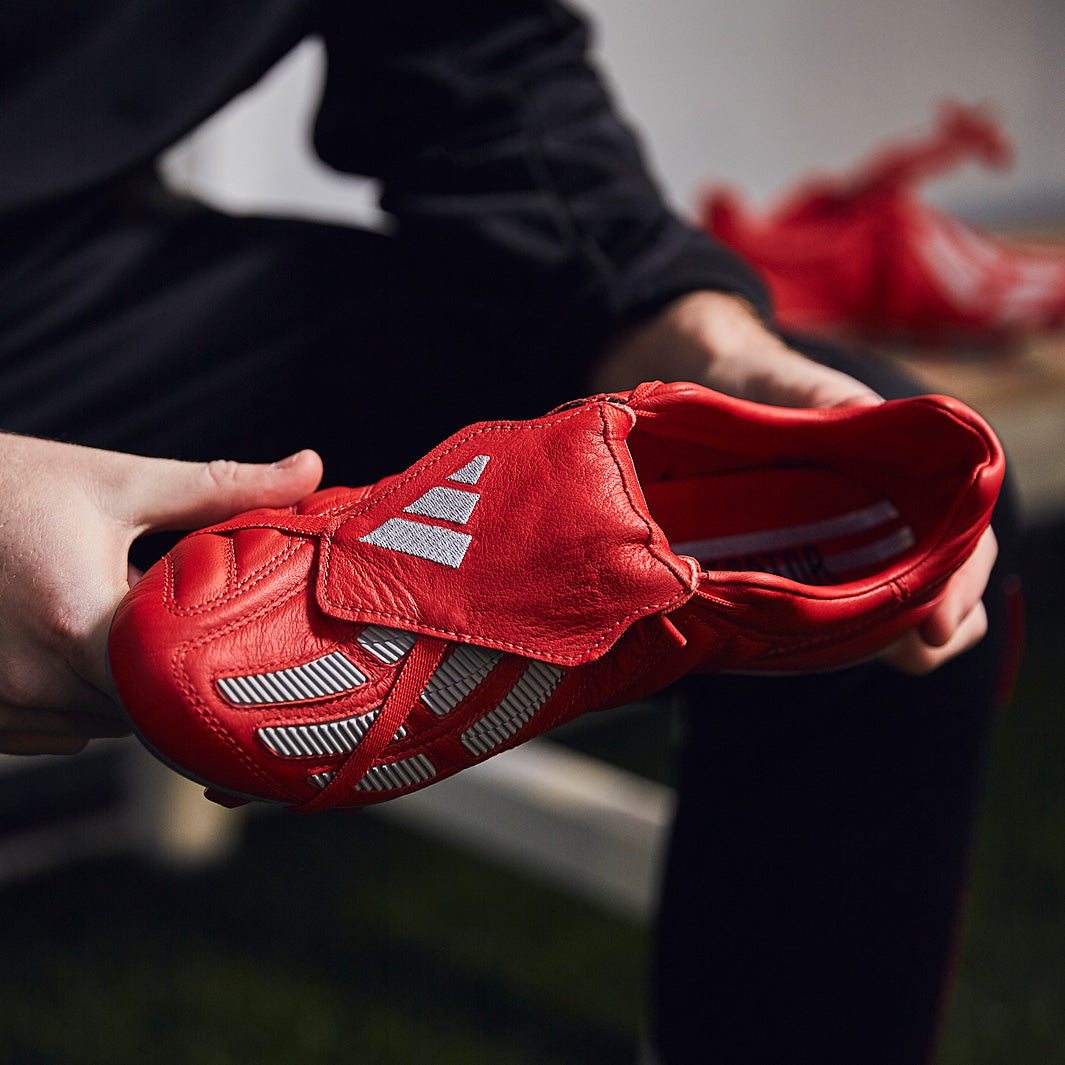 シューズ adidas Predator Mania OG FG Remake 2019 adidas Predator Mania FG - Predator Red/Metallic Silver - Firm