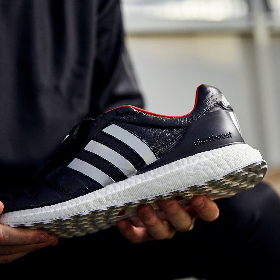 シューズ ADIDAS PREDATOR MANIA TR adidas Predator Mania TR - Core Black/Metallic Silver/Predator Red