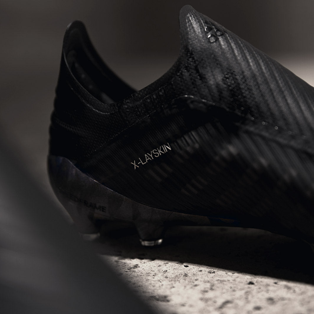 adidas X 19+ FG - Core Black/Grey - Firm Ground - Mens Soccer Cleats