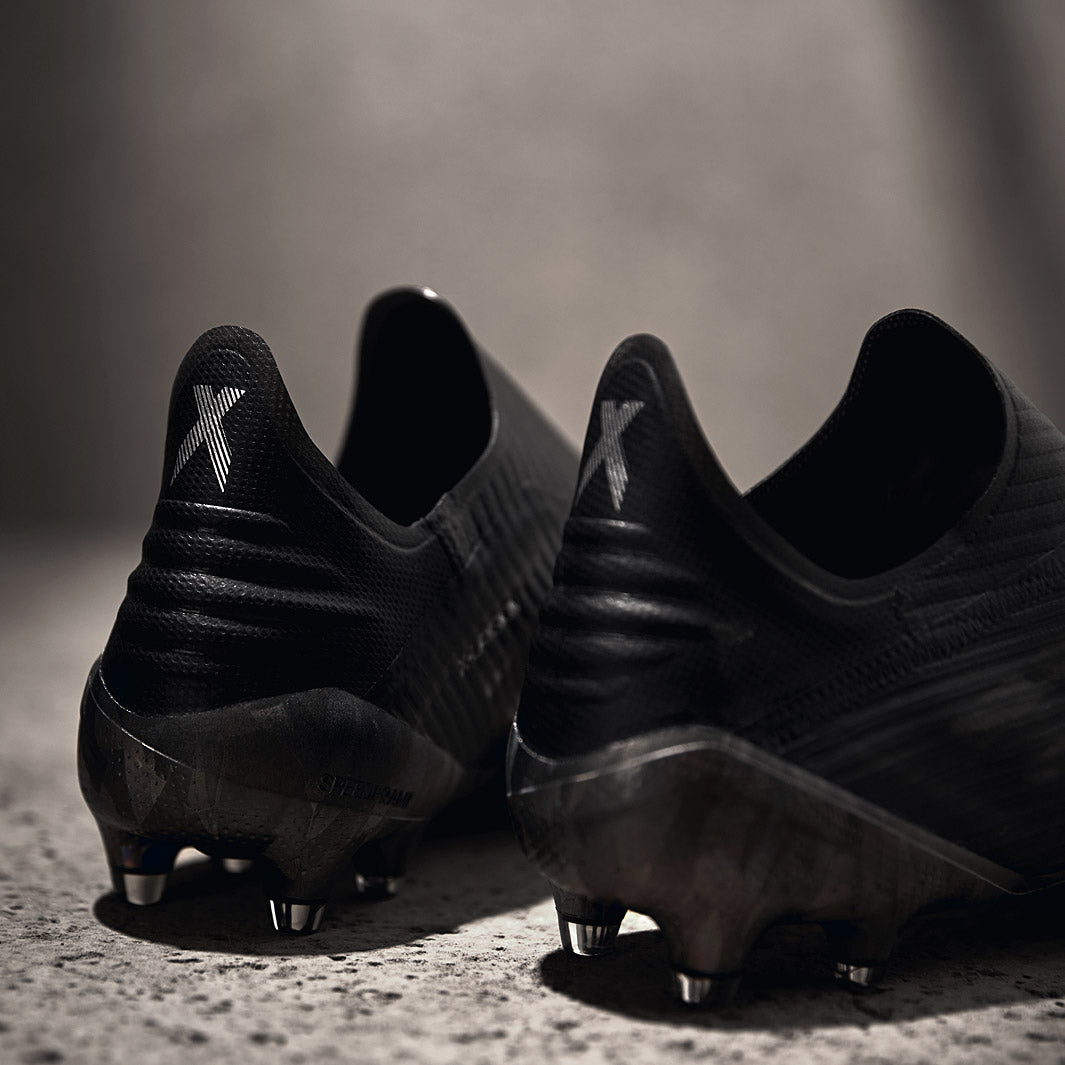 adidas X 19+ FG - Core Black/Grey - Firm Ground - Mens Soccer Cleats