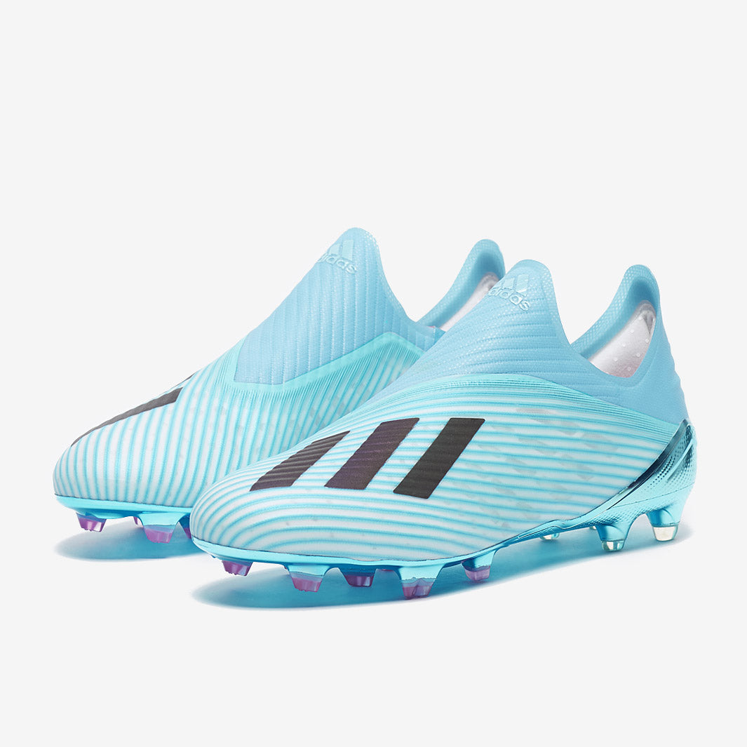adidas X 19+ FG - Bright Cyan/Core Black/Pink - Firm Ground - Mens