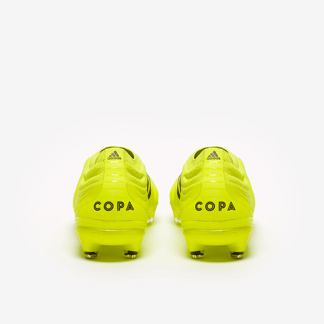 シューズ adidas copa 19+ FG adidas Copa 19+ FG - Solar Yellow/Core Black - Firm Ground - Mens