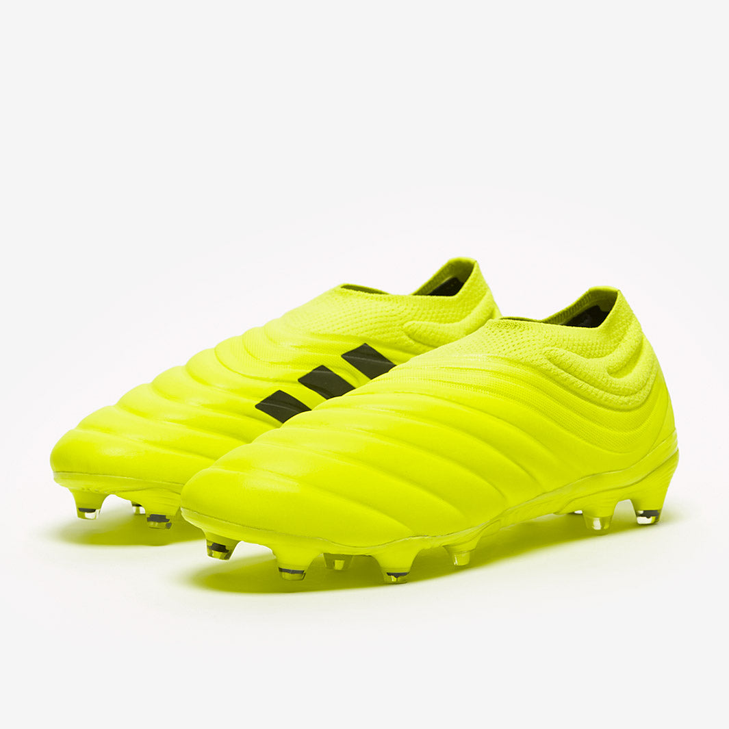 シューズ adidas copa 19+ FG adidas Copa 19+ FG - Solar Yellow/Core Black - Firm Ground - Mens