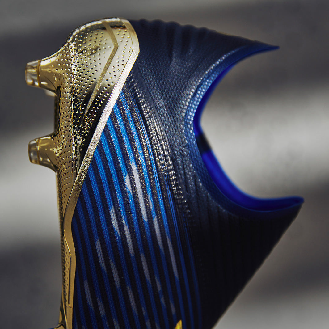 adidas X 19+ FG - Core Black/Gold Metallic/Blue - Firm Ground