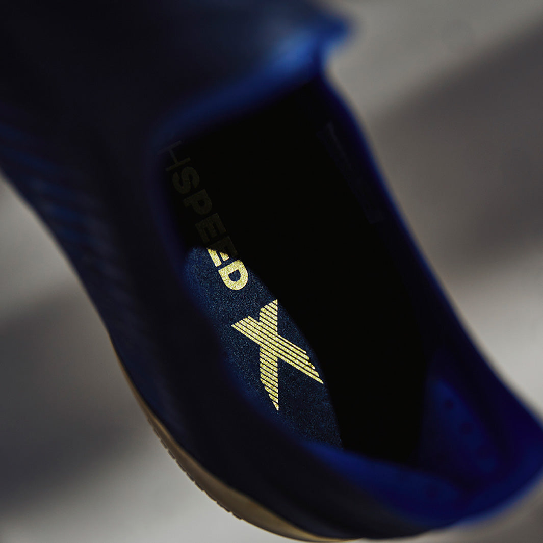 adidas X 19+ FG - Core Black/Gold Metallic/Blue - Firm Ground