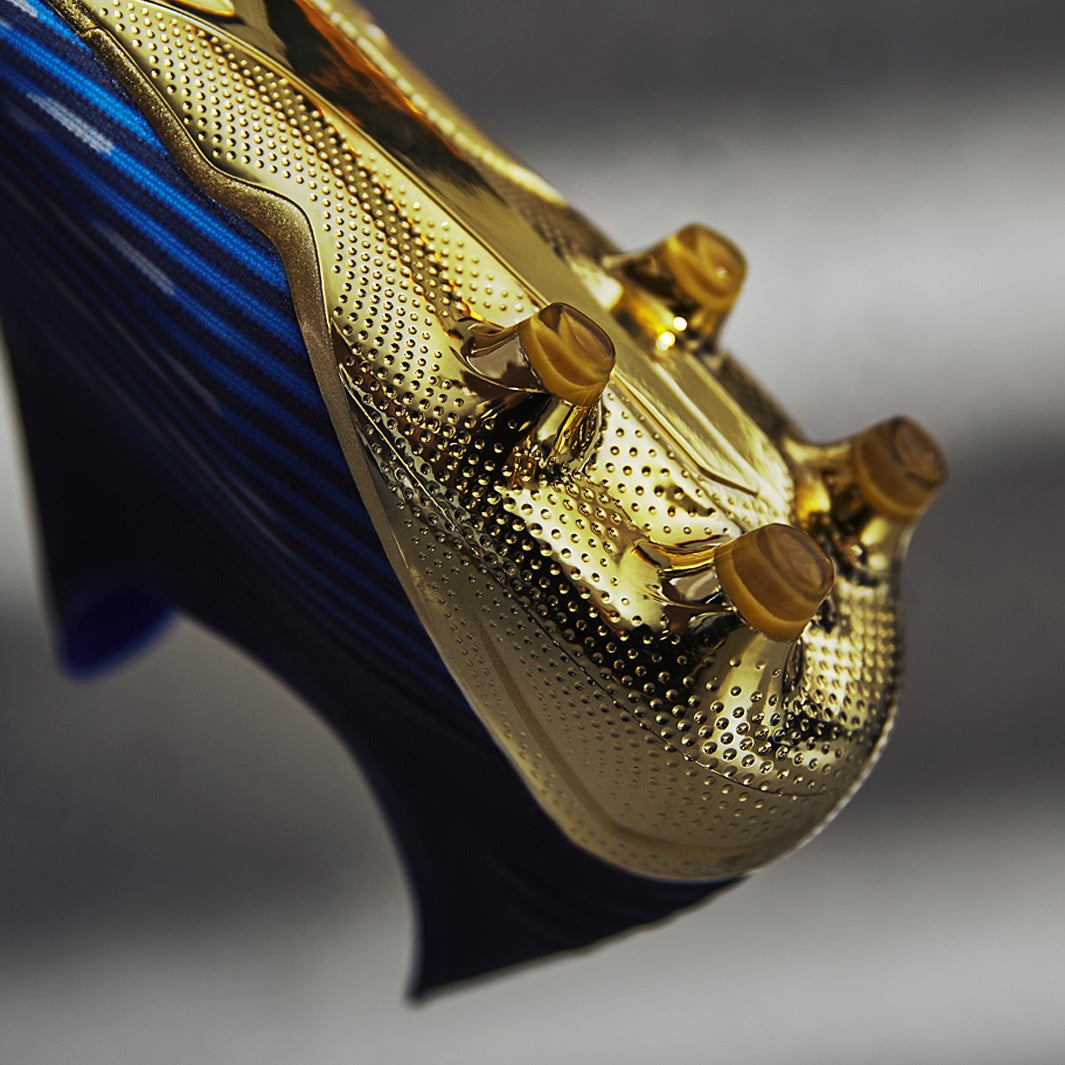 adidas X 19+ FG - Core Black/Gold Metallic/Blue - Firm Ground
