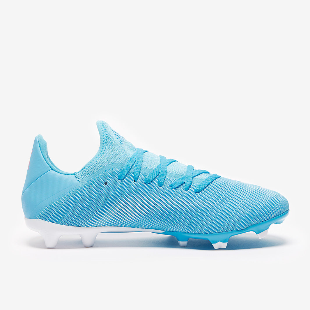 adidas X 19.3 FG - Bright Cyan/Core Black/Pink - Firm Ground