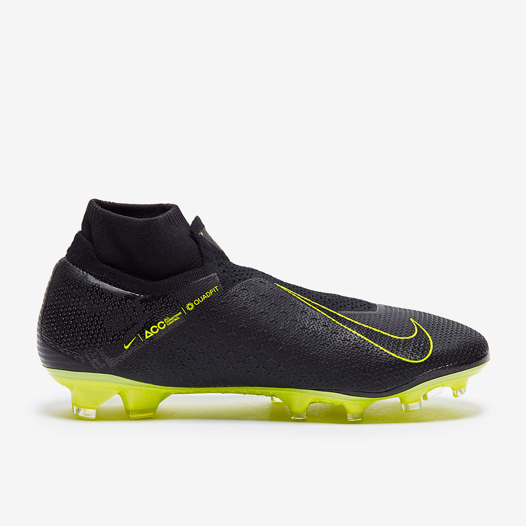 完売品！ナイキファントム VSN エリートDF SE FG Nike MEN'S Phantom VSN Elite DF FG Black Metallic Vivid Gold SIZE