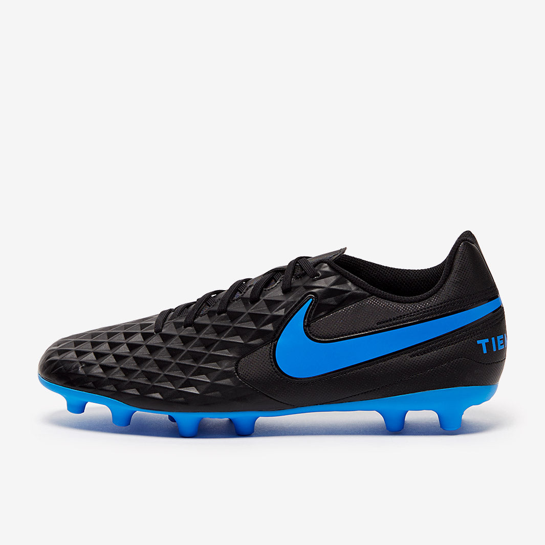Nike Tiempo Legend VIII Club FG/MG - Black/Blue Hero - Firm Ground