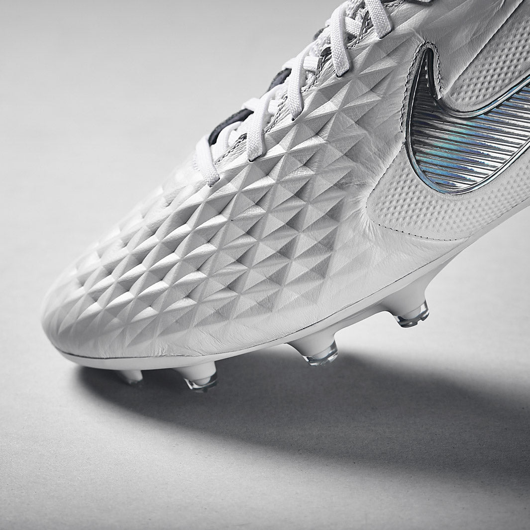 Nike Tiempo Legend VIII Elite FG - White/Pure Platinum/Wolf Grey