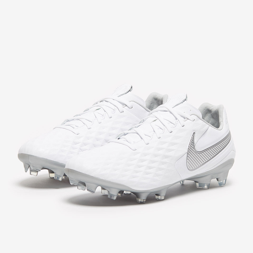 Nike Tiempos サッカーシューズ ホワイト Nike Tiempo Legend X Elite FG - White/White/White - Mens Cleats