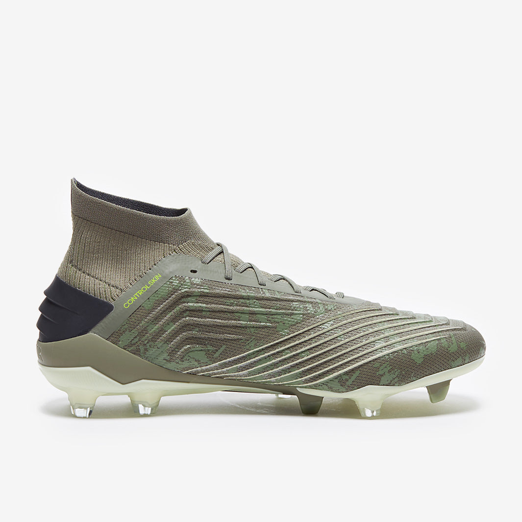 シューズ adidas predator 19.1 FG/AG adidas Predator 19.1 FG - Legacy Green/Sand/Solar Yellow - Firm