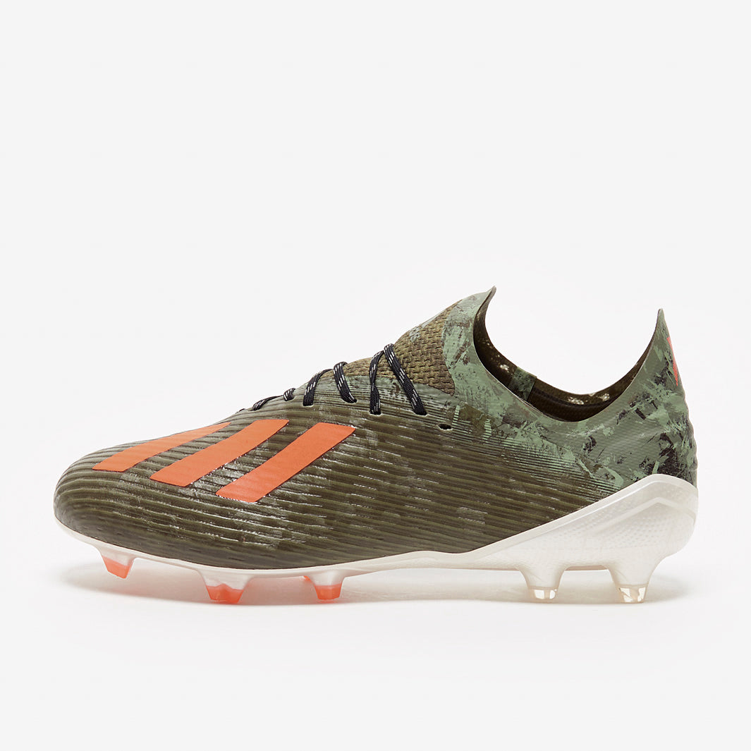 adidas X 19.1 FG - Legacy Green/Solar Orange/Chalk - Firm Ground