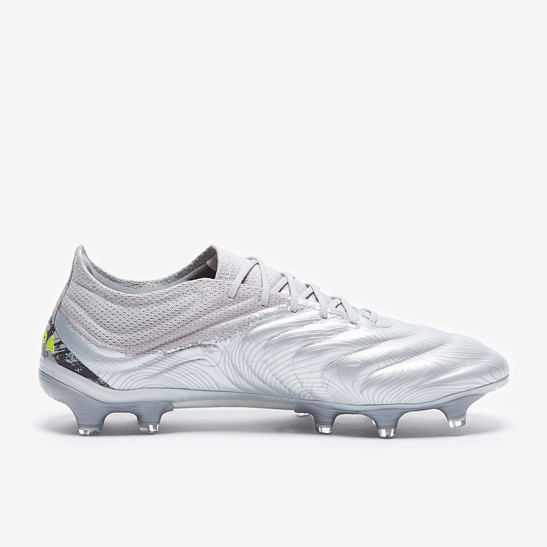 adidas Copa 20.1 FG - Silver/Solar Yellow - Firm Ground - Mens