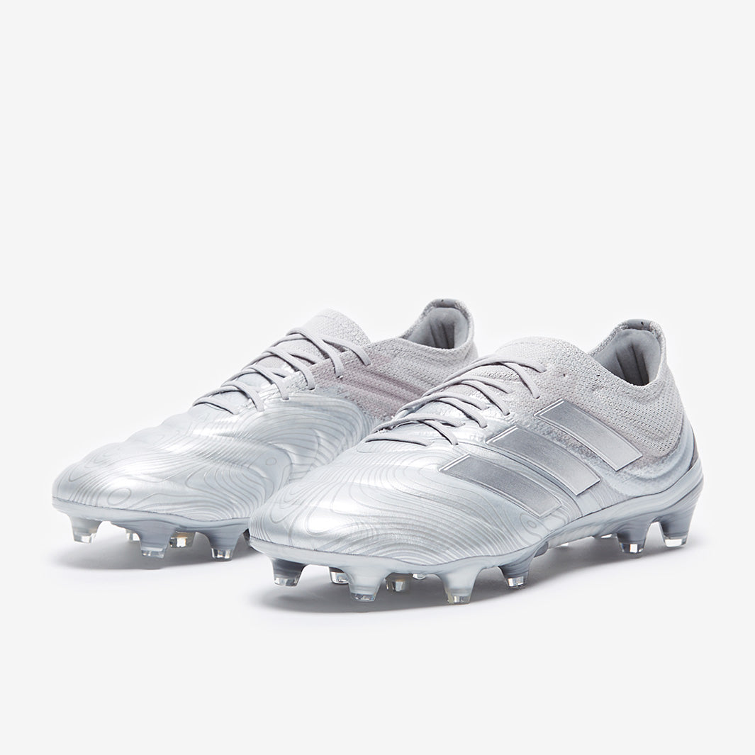 adidas Copa 20.1 FG - Silver/Solar Yellow - Firm Ground - Mens