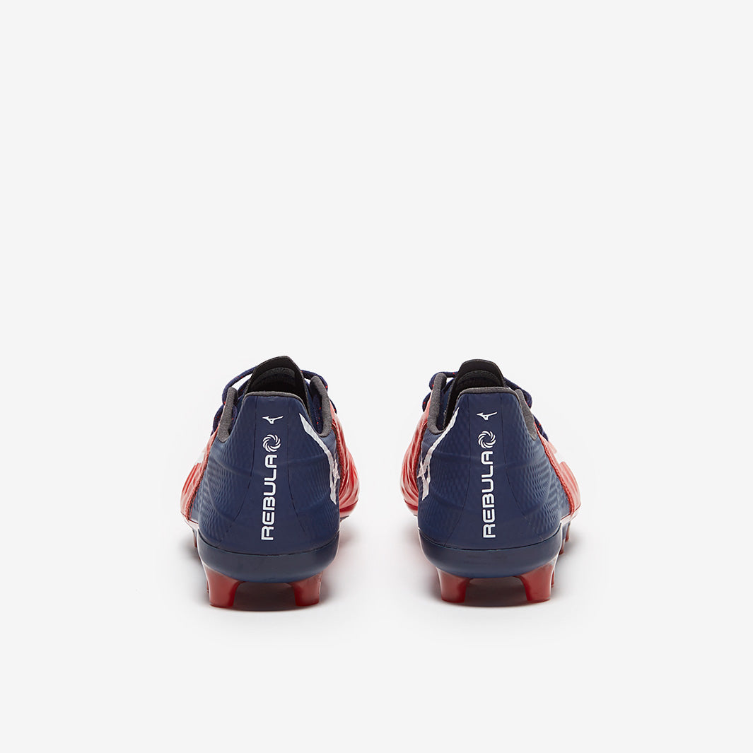 Mizuno Rebula 3 Made In Japan FG - Red/Navy - Mens Cleats
