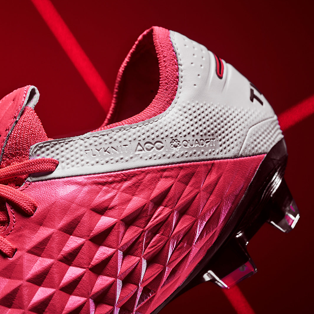 Nike Tiempo Legend VIII Elite FG - Laser Crimson/Black/White