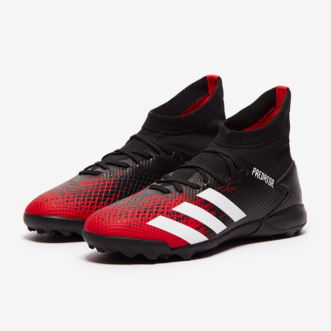 adidas Predator 20.3 TF - Core Black/White/Active Red - Turf