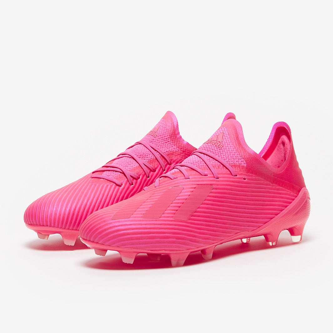 adidas X 19.1 FG - Shock Pink/Shock Pink/Shock Pink - Firm Ground