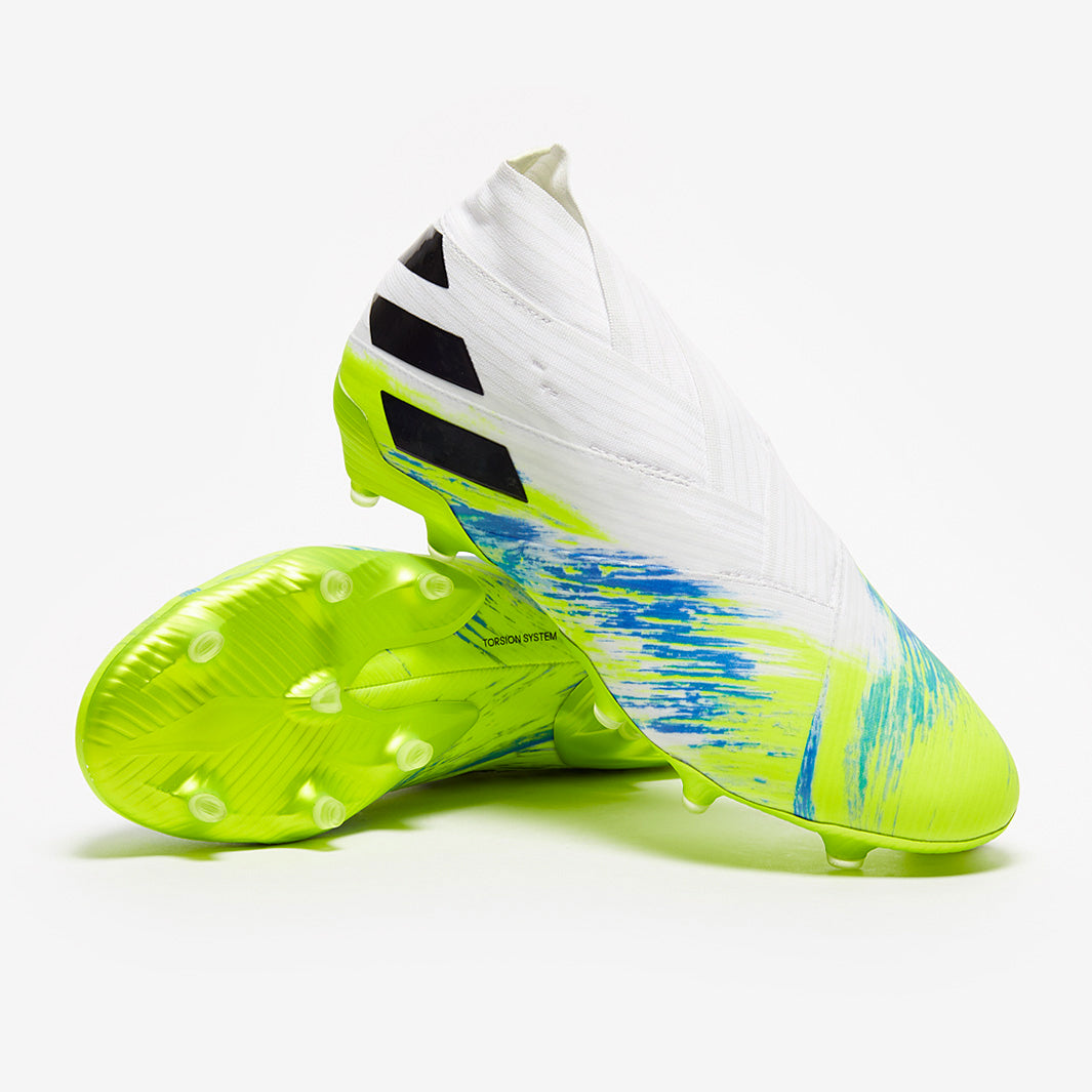 サッカースパイクadidas NEMESIZ 19.1 FG 27cm adidas Nemeziz 19.1 FG - Grey/Solar Orange/Chalk - Firm Ground