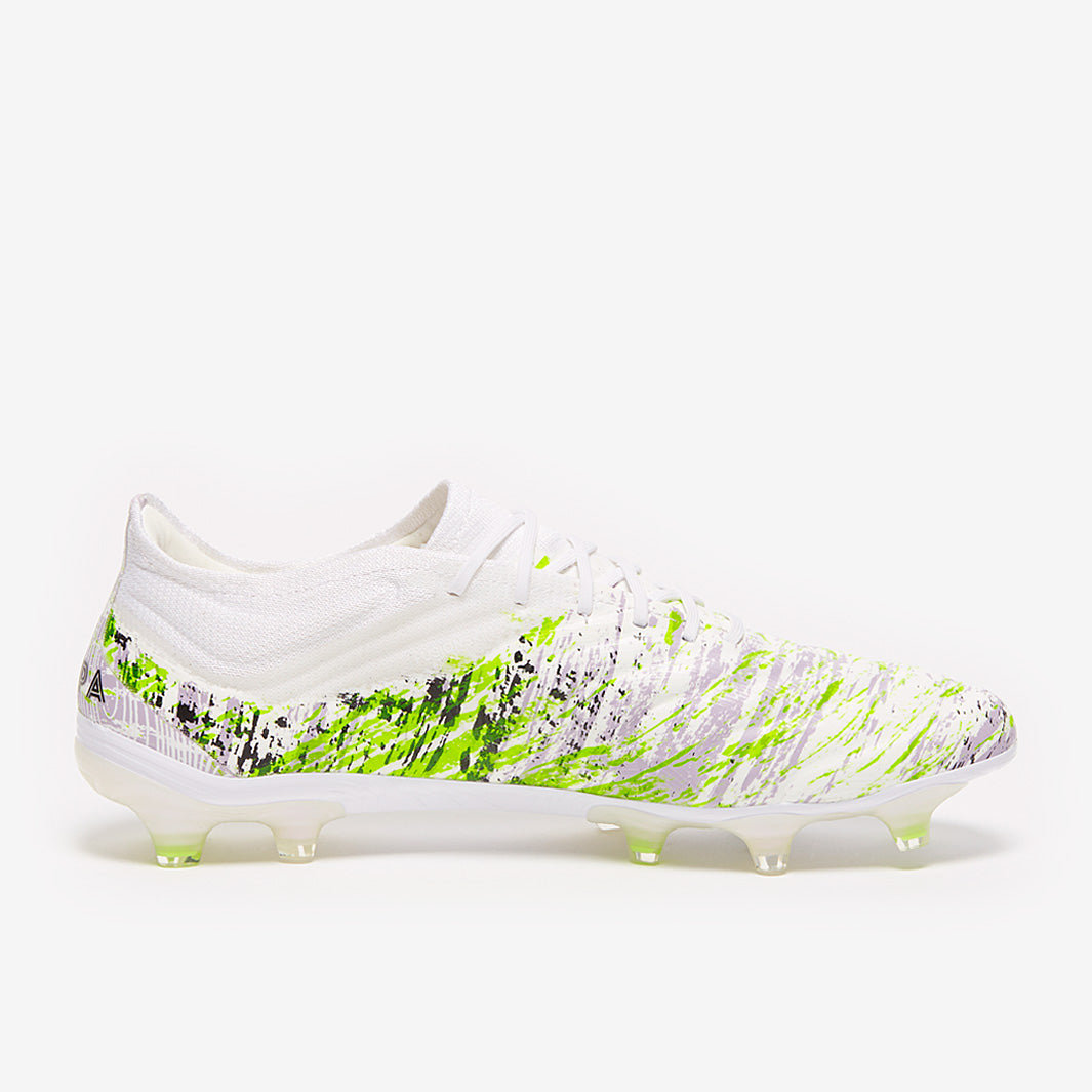 adidas Copa 20.1 FG - Footwear White/Core Black/Signal Green