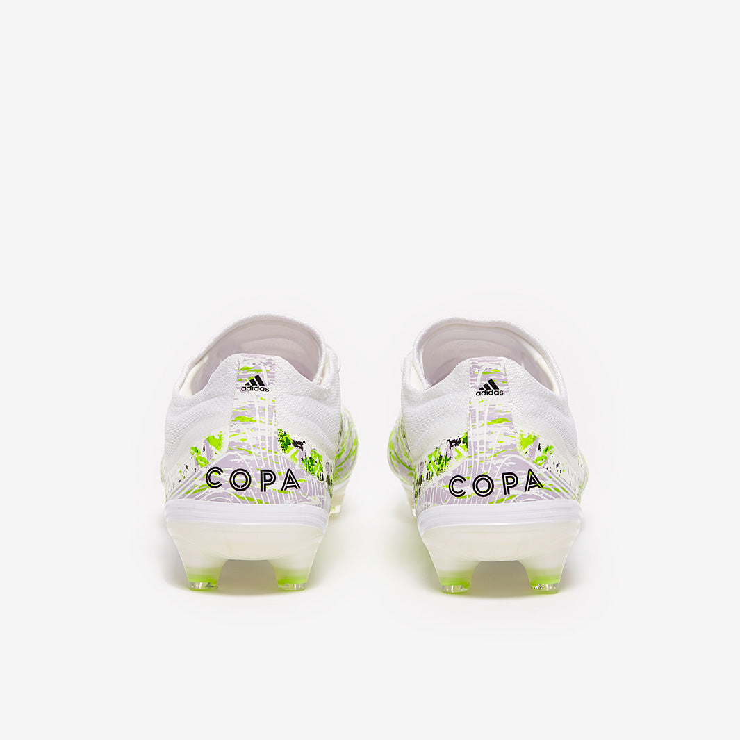 adidas Copa 20.1 FG - Footwear White/Core Black/Signal Green