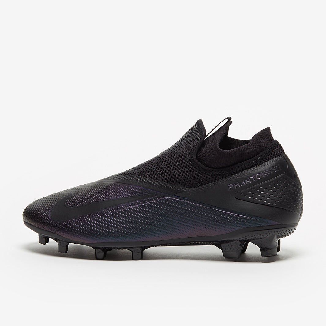 Nike Phantom Vision II Pro DF FG - Black/Black - Firm Ground