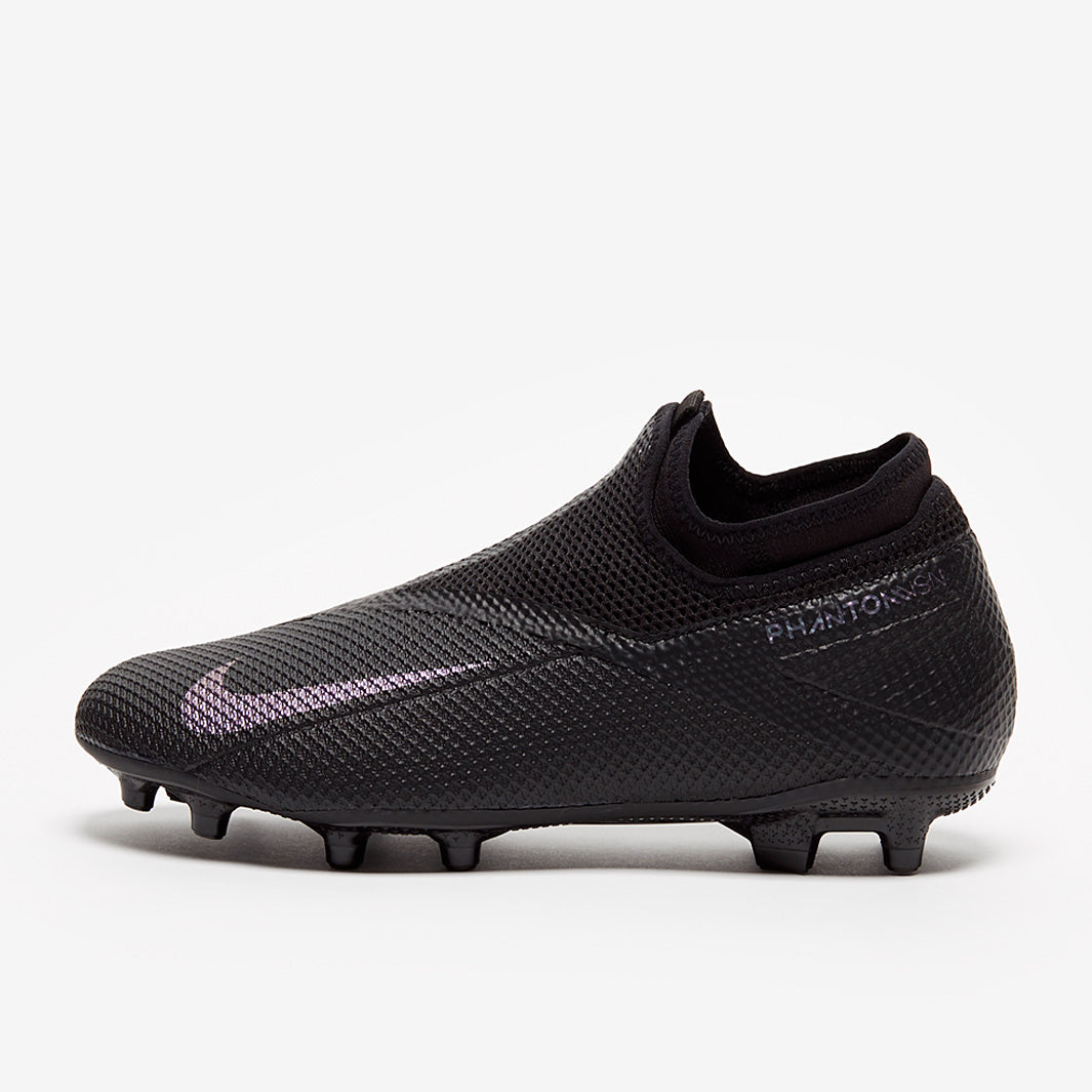Nike Phantom Vision II Academy DF FG - Black/Black - Firm Ground