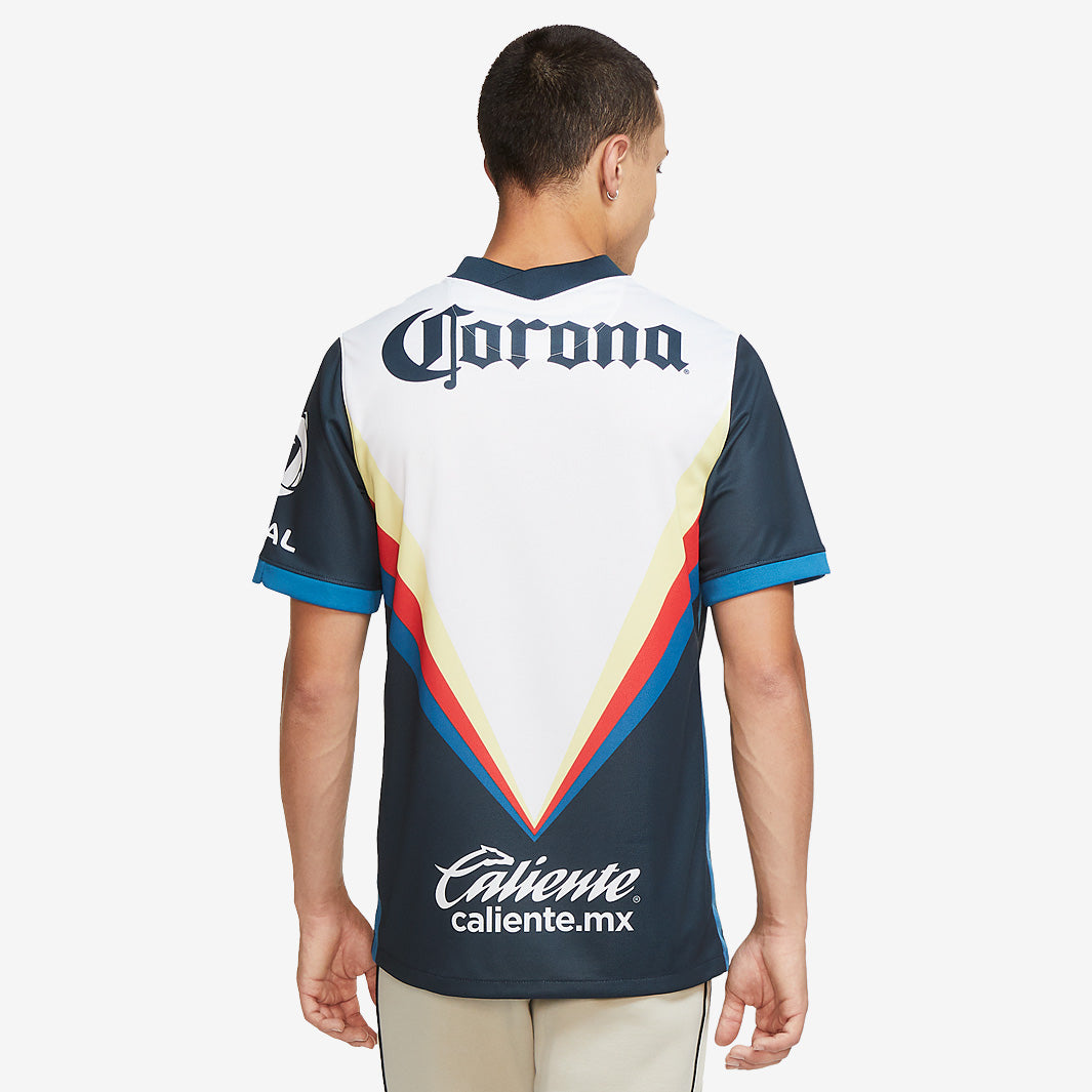 Nike Club America 20/21 Away Stadium SS Jersey - Armory Navy/White