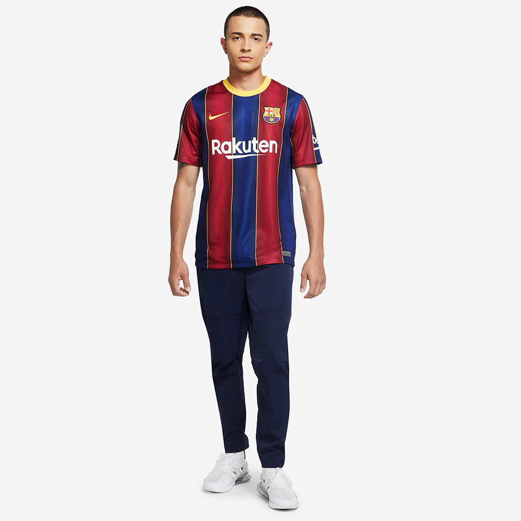Nike FC Barcelona 20/21 Home Stadium SS Jersey - Deep Royal Blue