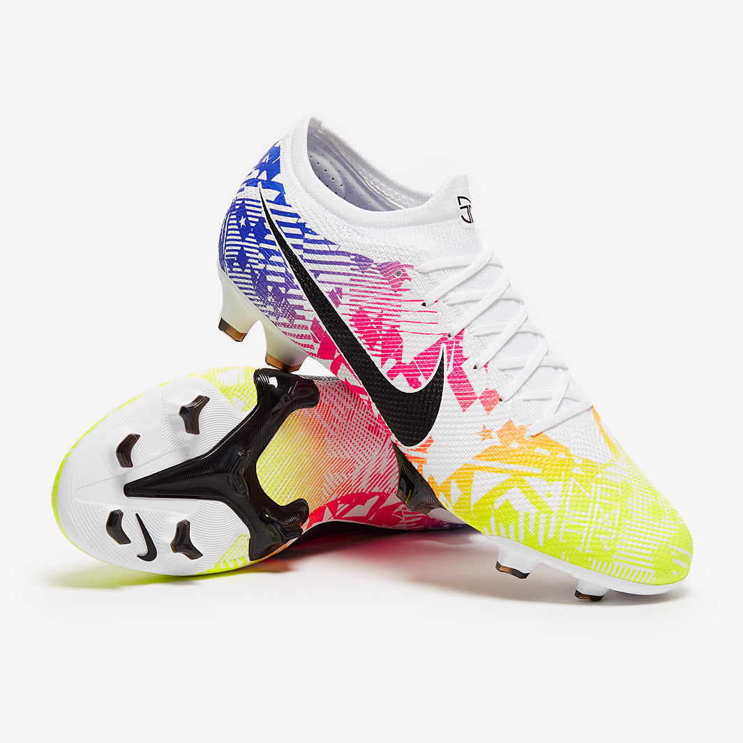 NIKE / Mercurial Vapor 13 ネイマール限定カラー FG Nike Mercurial Vapor 13 Elite FG 'NJR Speed Freak - Chrome/Black
