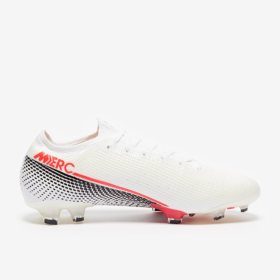 Nike Mercurial Vapor XIII Elite FG - White/Laser Crimson/Black