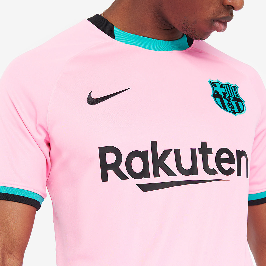 Nike FC Barcelona 20/21 Third Stadium jersey - Pink Beam/Black