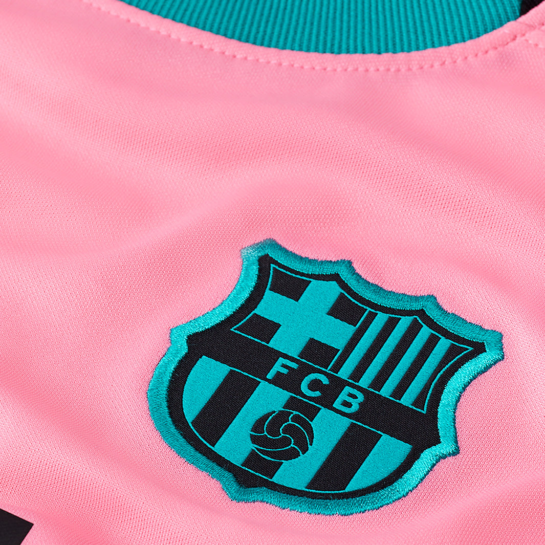 FC Barcelona ピンクブルー シャツ FC Barcelona ピンクブルー シャツ