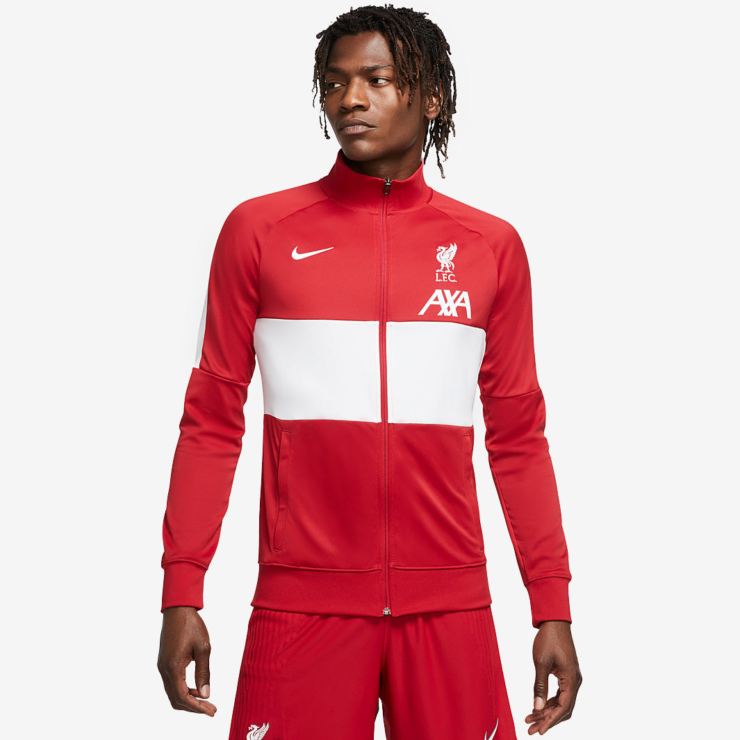 リバプール Nike ジャージ レッド Nike Liverpool 20/21 I96 Anthem Track Jacket - Gym Red/White/White