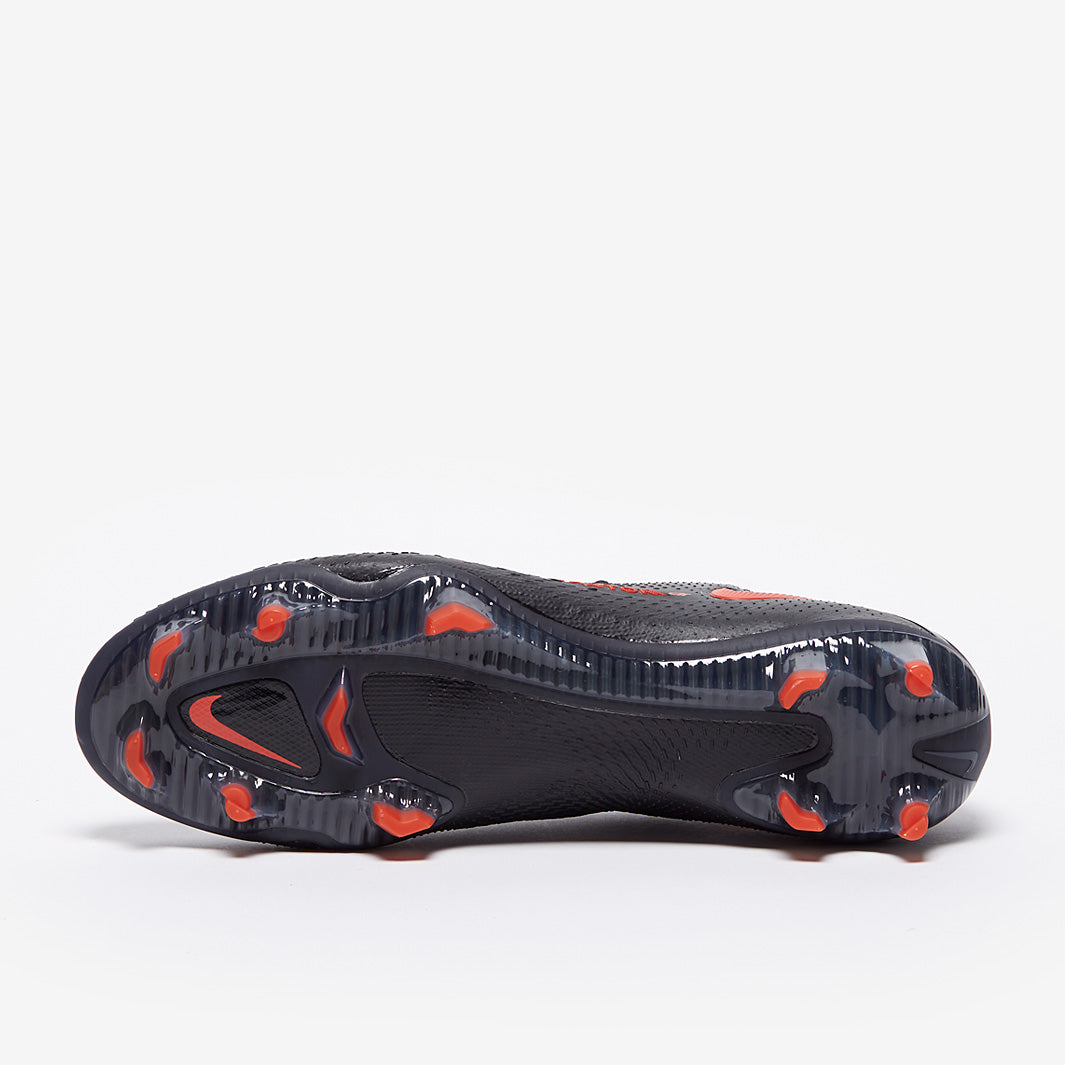 Nike Phantom GT Elite FG - Black/Chile Red/Dark Smoke Grey - Mens