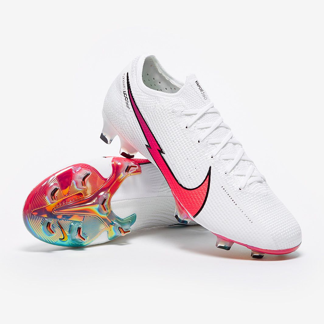 Nike Mercurial Vapor XIII Elite FG - White/Flash Crimson/Hyper