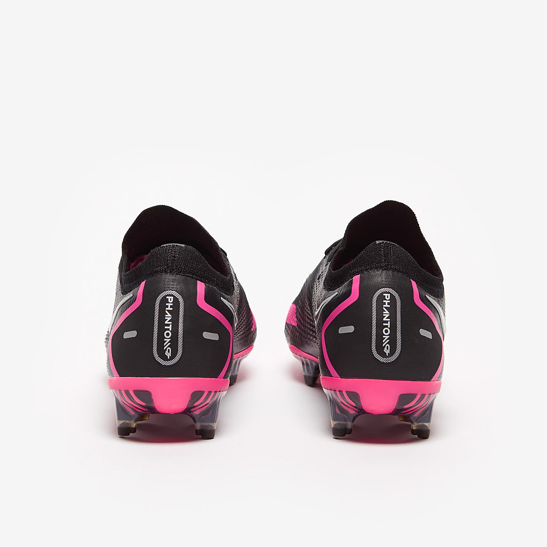 シューズ NIKE PHANTOM GT ELITE FG \"Black Pink\" Nike Phantom GT Elite FG ACC Women's Size 6.5 Soccer Cleats Black
