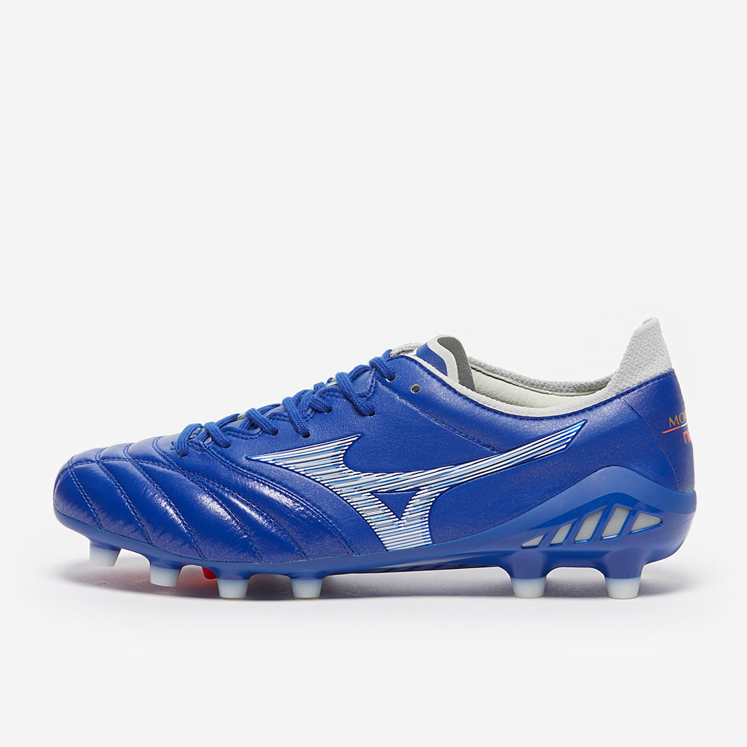 Mizuno Morelia Professional Model ブルー Mizuno Morelia Neo III Made In Japan FG - Reflex Blue/White - Firm