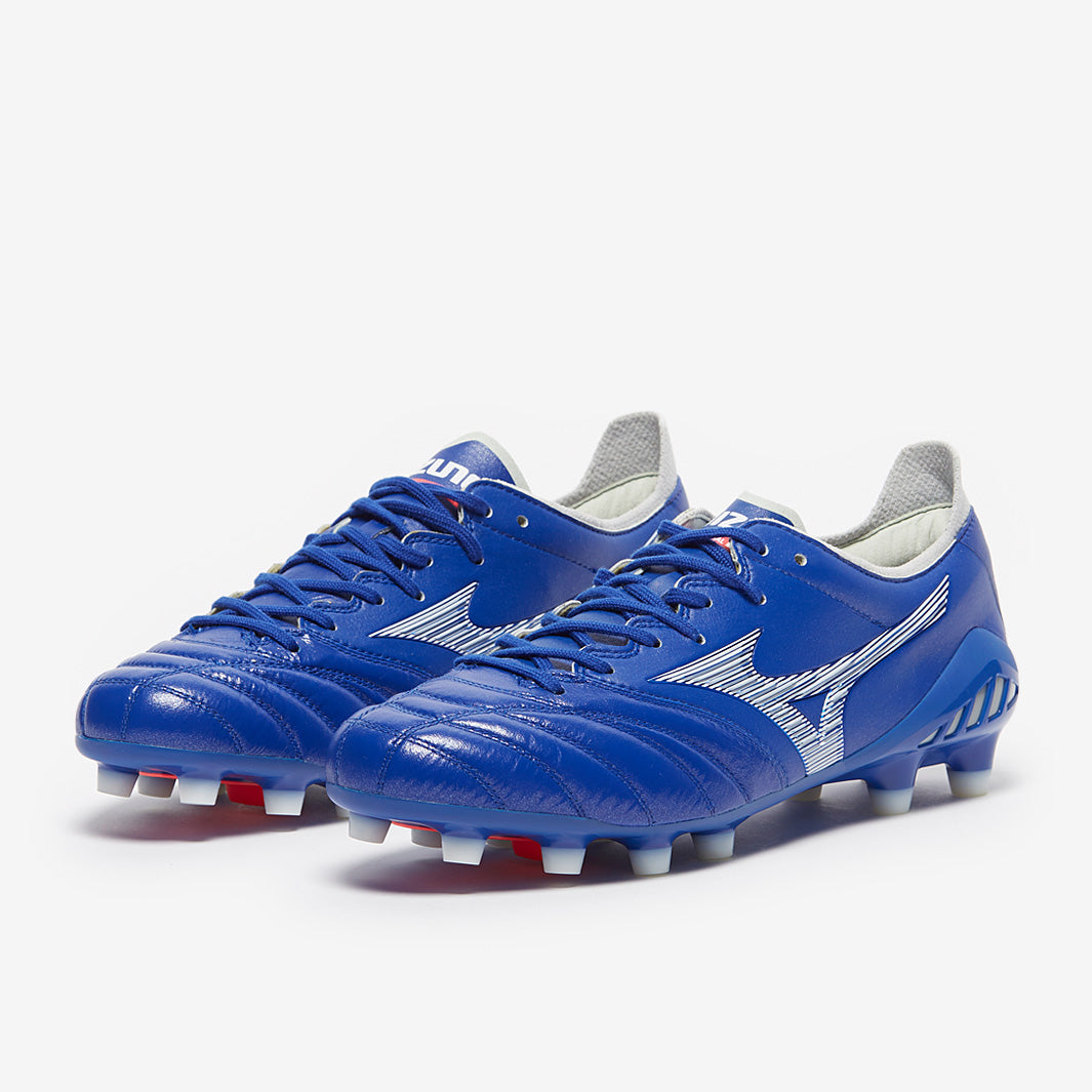 Mizuno Morelia Neo III Made In Japan FG - Reflex Blue/White - Firm