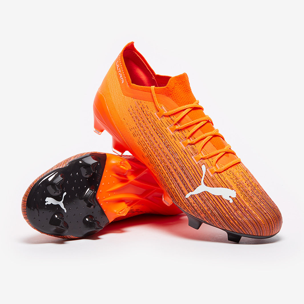 Puma Ultra 1.1 FG/AG - Shocking Orange/Black - Firm Ground - Mens
