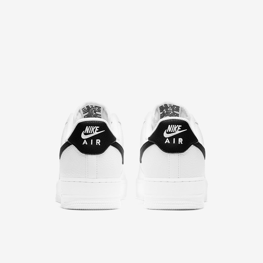 Nike Air Force 1 07 - White/Black - Trainers - Mens Shoes