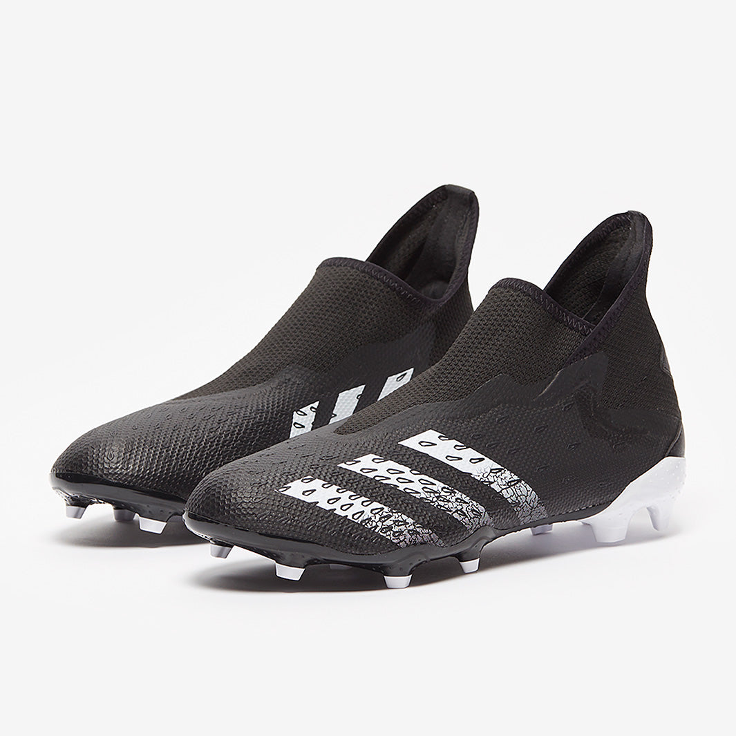 adidas Predator Freak .3 Laceless FG - Core Black/White/Core Black