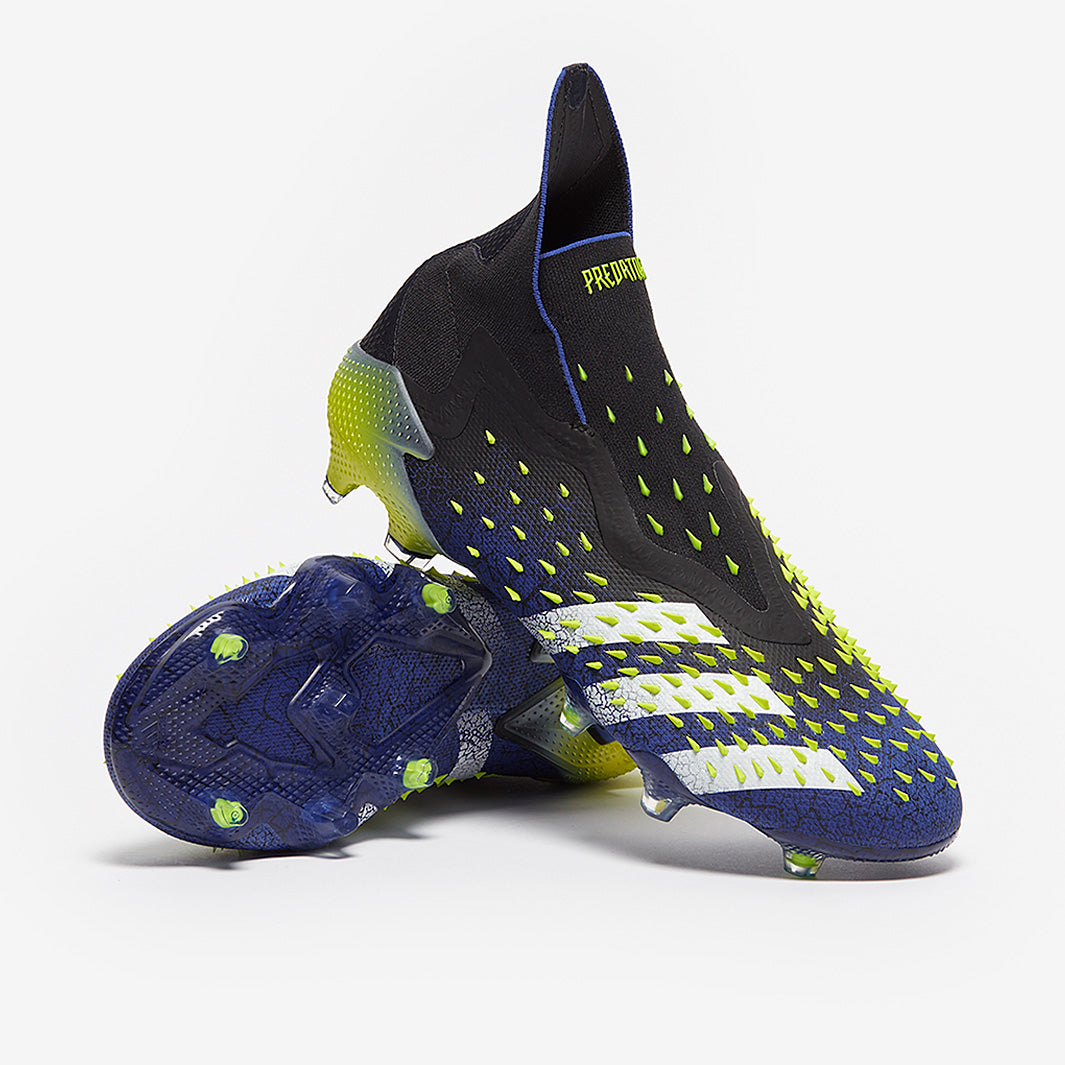 adidas Predator Freak+ FG - Blue/Core Black/White/Solar Yellow