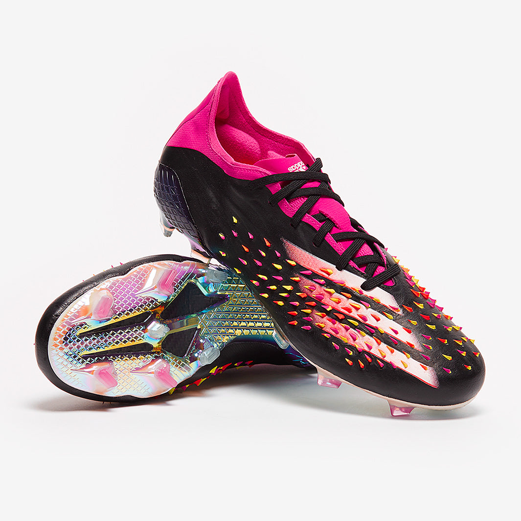 シューズ adidas PREDATOR adidas Predator Copa X FG - Core Black/White/Shock Pink - Firm