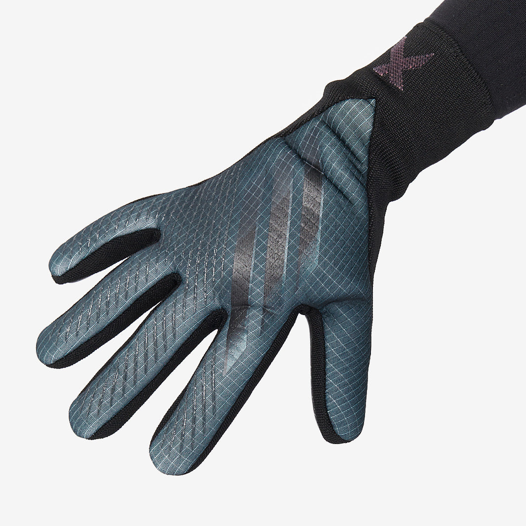 adidas X Pro - Grey Six/Black/Legend Ink - Mens GK Gloves