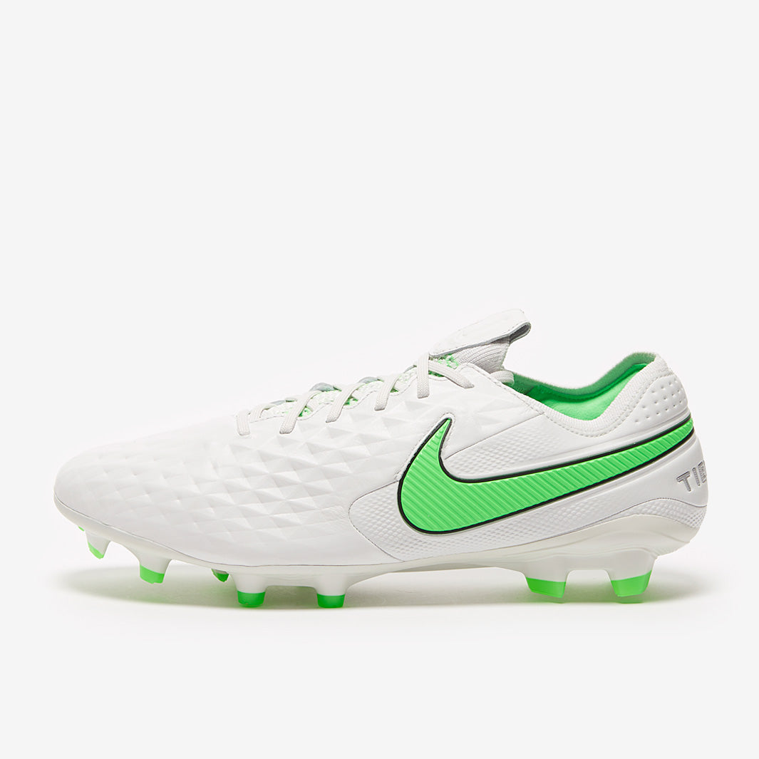 Nike Tiempo Legend VIII Elite FG - Platinum Tint/Rage Green - Firm