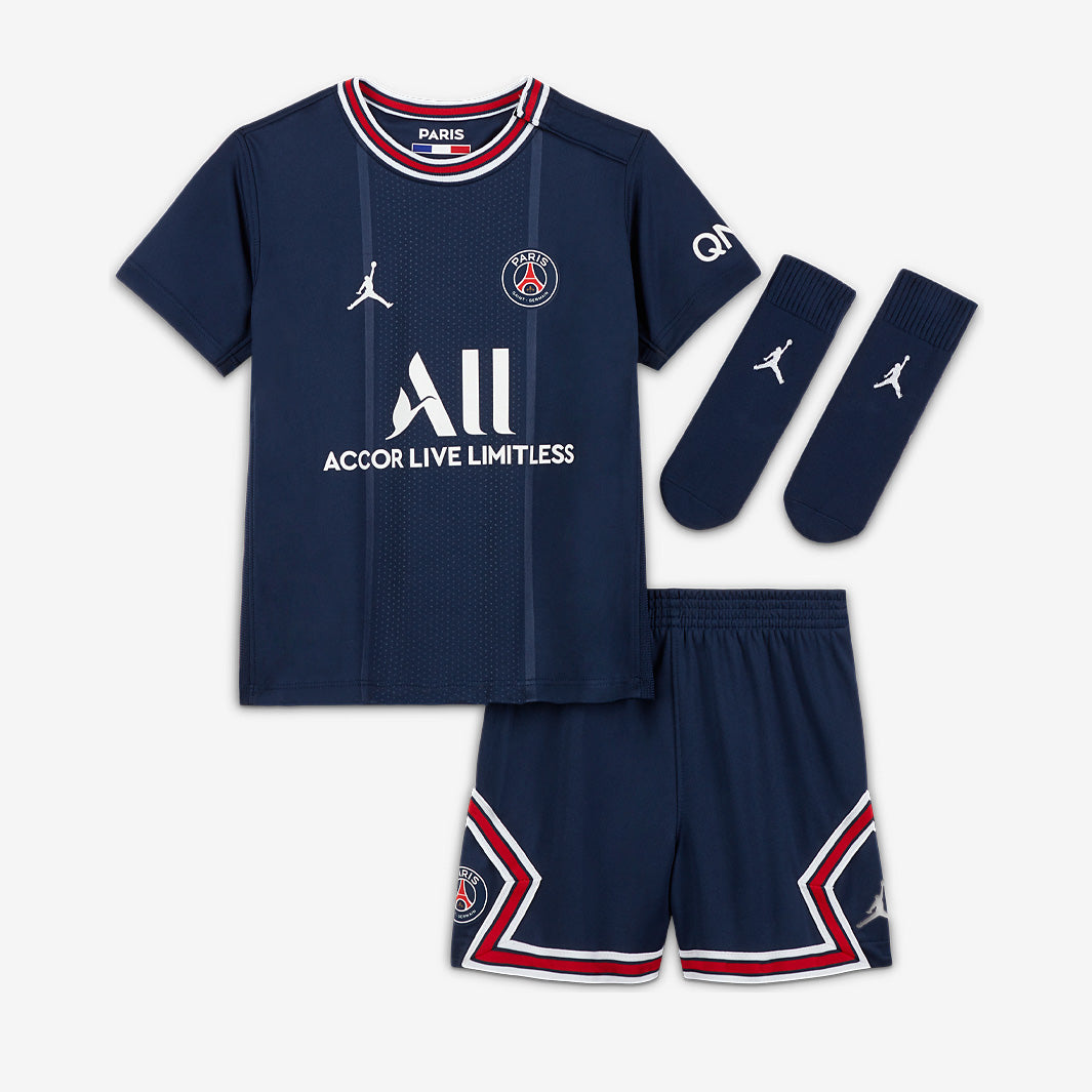 Jordan PSG Paris Saint-Germain セット　ユーズド Jordan x Paris-Saint Germain 21/22 Infants Home Kit - Midnight